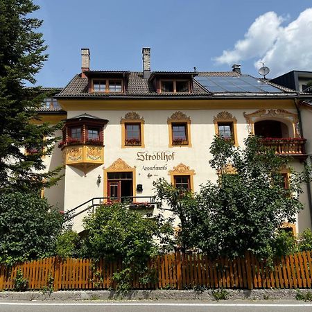 Stroblhof Toblach-Toblach Exterior foto