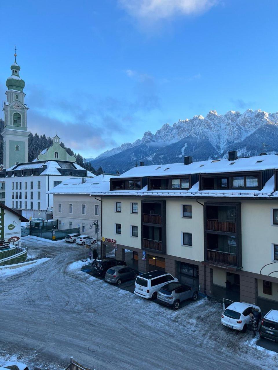 Stroblhof Toblach-Toblach Exterior foto